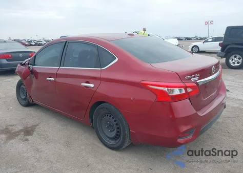 2017 Nissan Sentra Sv from USA, damaged, VIN 3N1AB7AP0HY361431